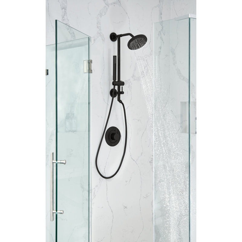 Moen Annex Rail Slide Bar Shower Pipe & Reviews Wayfair